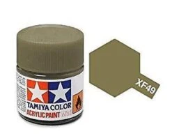 STEVENS Tamiya Color Khaki Mini Acrylic Matte Finish XF-49