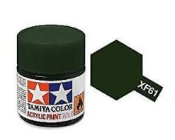 STEVENS Tamiya Color Dark Green Mini Acrylic Matte Finish XF-61