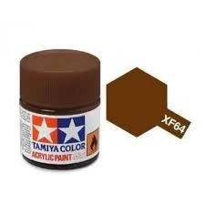 STEVENS Tamiya Color Red Brown Mini Acrylic Matte Finish XF-64