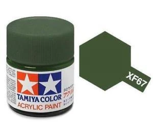 STEVENS Tamiya Color NATO Green Mini Acrylic Matte Finish XF-67 1 STEVENS Tamiya Color NATO Green Mini Acrylic Matte Finish XF-67