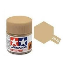 STEVENS Tamiya Color Wooden Deck Tan Mini Acrylic Matte Finish XF-78